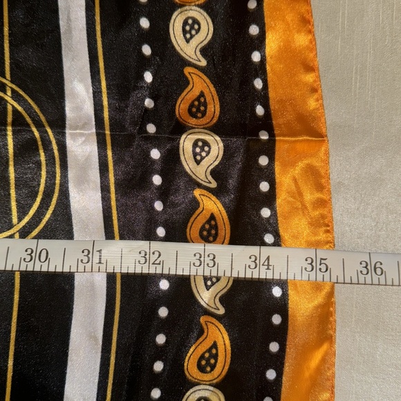 🪸🌝Noellery Spring Horse Tassel Scarf Beautiful lovely striped border details - Picture 10 of 13